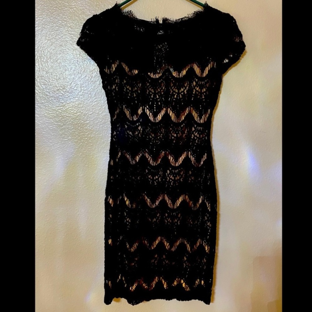 B Darlin Lace Black Dress / Size 6